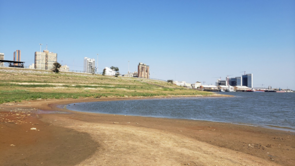 Nivel del río Paraguay registra repentino descenso
