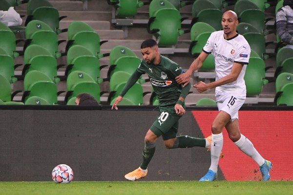 El Krasnodar supera al Rennes y se lleva el boleto para Europa League