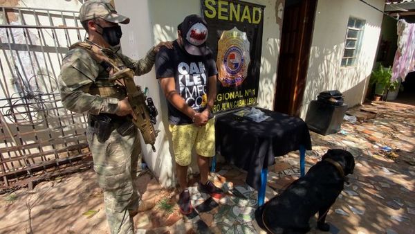 Incautan más de un kilo de cocaína y detienen a supuesto distribuidor