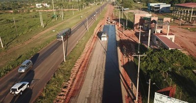 La Nación / A tres semanas del inicio de obras, habilitan provisoriamente tramo en ruta PY05