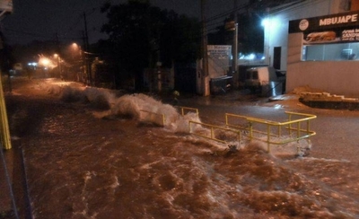 HOY / Alerta de temporal y raudales: sepa cuáles son los puntos críticos en Asunción