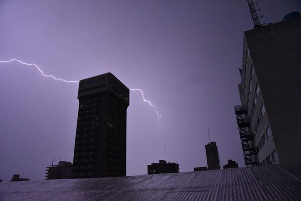 Alerta de vientos “muy fuertes” para Asunción - Nacionales - ABC Color