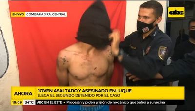Dos detenidos por asalto y asesinato a joven en Luque - ABC Noticias - ABC Color