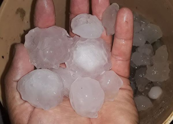 Reporte de tormenta en el interior del país - Nacionales - ABC Color