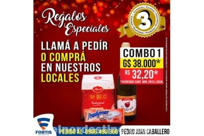 Regalos Especiales: FORTIS Mayorista ofrece veintiún combos para obsequiar o regalarse en las Fiestas de Navidad y Año Nuevo