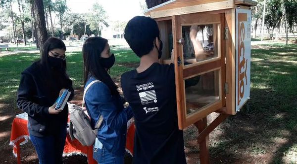 Habilitan biblioteca callejera para fomentar la lectura - Nacionales - ABC Color