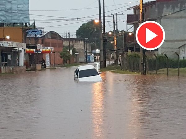 Cayó en un canal en Calle'i » San Lorenzo PY