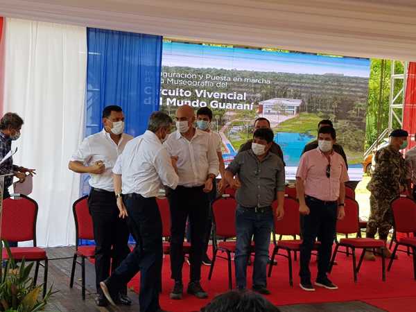 Inauguran el “Circuito Vivencial del Mundo Guaraní” en Yguazú