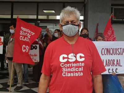 Corriente Sindical Clasista exige el pago de aguinaldo para trabajadores suspendidos