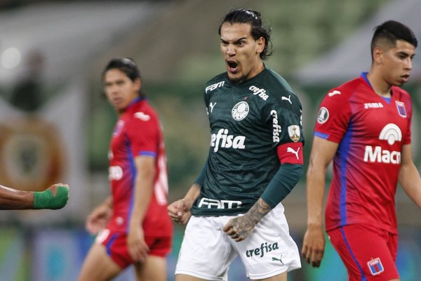 El récord que alcanzó Gustavo Gómez con Palmeiras