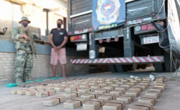 Senad incauta cerca de 115 kilos de cocaína provenientes de Bolivia
