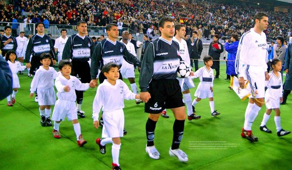 Hace 18 años, Olimpia chocaba ante los 'Galácticos' del Real Madrid