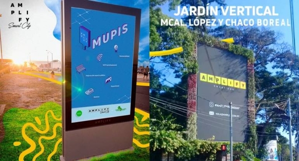 HOY / Los Mupis: Asunción luce mobiliarios urbanos con alta tecnología
