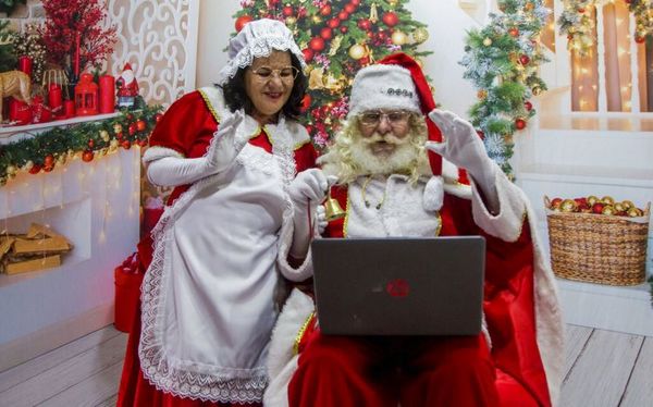 Papá Noel se queda sin trabajo por la pandemia en Río de Janeiro