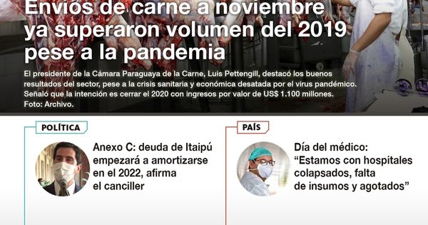 La Nación / LN PM: Las noticias más relevantes de la siesta del 3 de diciembre