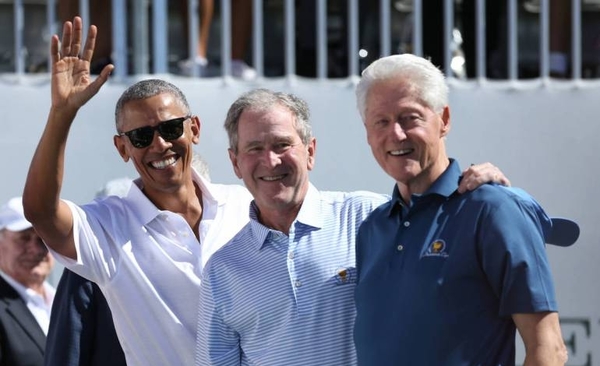 HOY / Obama, Bush y Clinton listos para vacunarse públicamente contra el COVID-19
