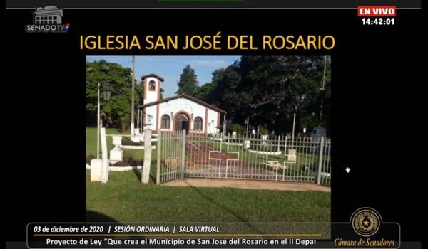 San José del Rosario es nuevo municipio en el Departamento de San Pedro