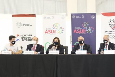 Autoridades, satisfechas con avances para los Suramericanos Asunción 2022