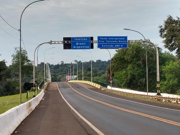 Proponen abrir el puente Tancredo Neves en dos fases desde el 10 de diciembre