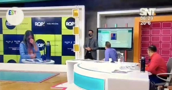 La Nación / Broma de WhatsApp: exhibieron imágenes XXX en pleno programa mañanero