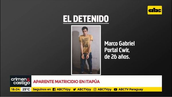 Supuesto matricidio en Itapúa - ABC Noticias - ABC Color