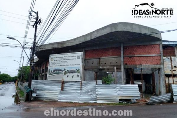 Contra lluvia, viento y marea, Pedro Juan Caballero renueva su estadio municipal, donde conseguirá la décima estrella