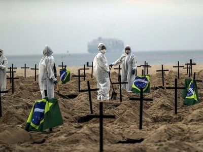 Covid-19: Brasil supera las 175.000 muertes y roza los 6,5 millones de casos