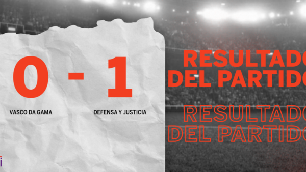 A Defensa y Justicia no le sobró nada, pero venció a Vasco da Gama en su casa por 1 a 0