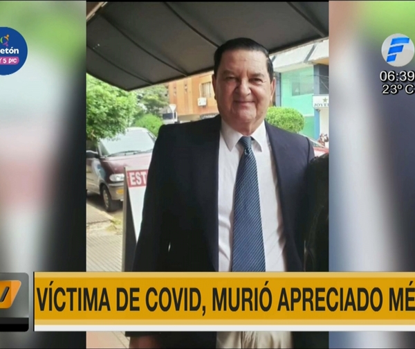 Falleció otro médico a causa de la Covid-19 en Itapúa