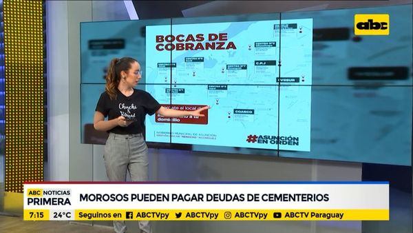 Morosos pueden pagar deudas de cementerios - ABC Noticias - ABC Color