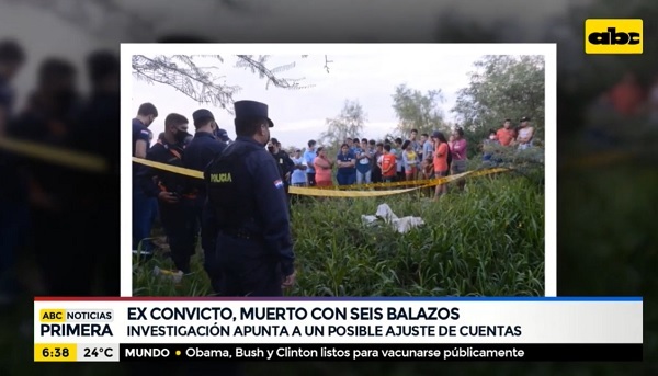 Ex convicto fue hallado muerto en Puerto Botánico