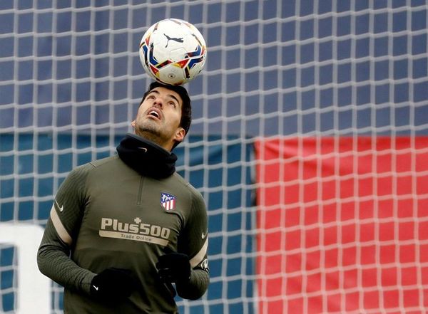 Suárez se entrena con el grupo - Fútbol - ABC Color