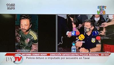 Detienen en Tava'i a líder de secuetradores de ganadero brasileño | .::Agencia IP::.