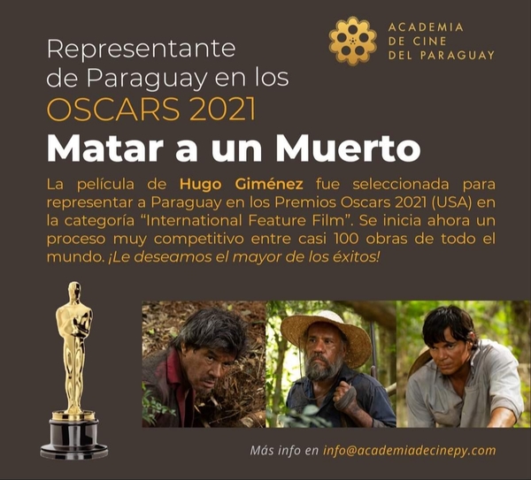 'MATAR A UN MUERTO' A LOS OSCARS 2021