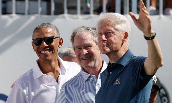 Obama, Bush y Clinton, voluntarios para aplicación de vacuna contra el coronavirus