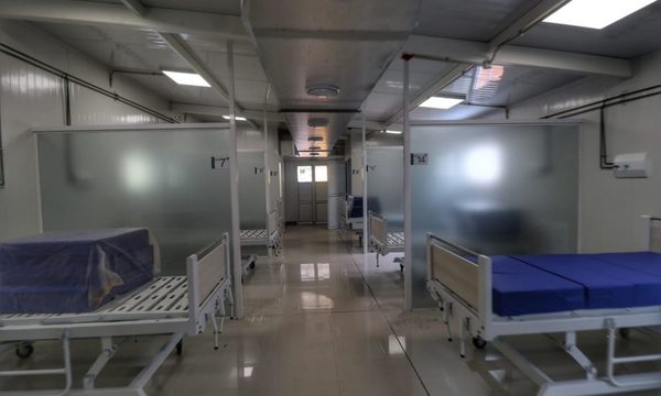 Luego de 30 años Hospital de Itauguá se «fortalece» con pabellones de contingencia