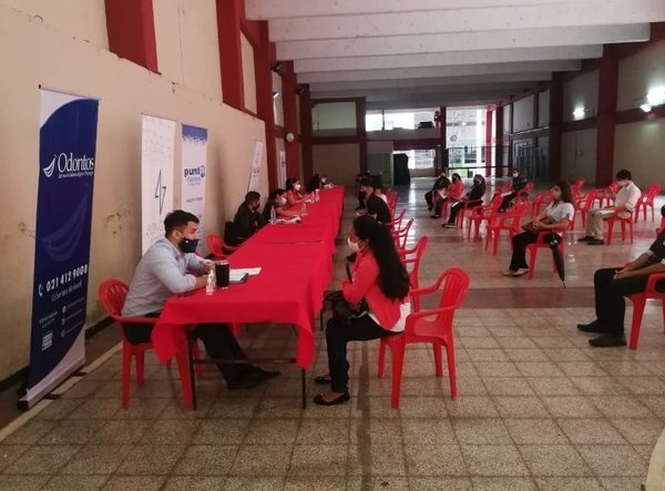 Volvieron las ferias de empleos presenciales: Hubo 2.407 interesados | Noticias Paraguay