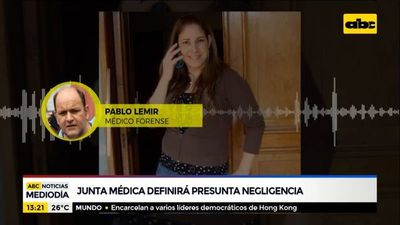 Junta médica definirá presunta negligencia en caso de joven madre fallecida - ABC Noticias - ABC Color