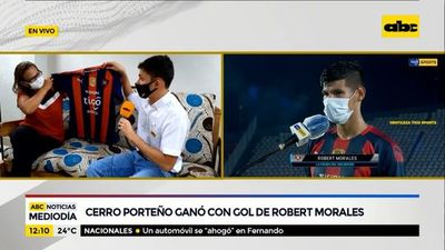 “Ahora toda la familia es cerrista”. La alegría de la mamá de Robert Morales tras el clásico - ABC Noticias - ABC Color