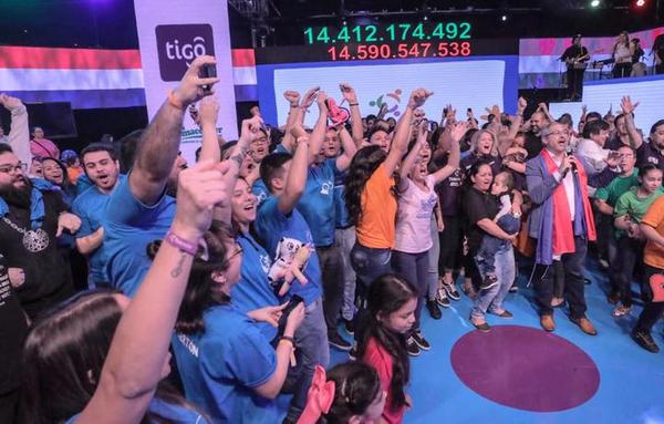 Teletón tiene como meta alcanzar 15.500 millones