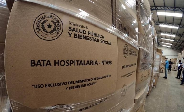 HOY / Salud adquirió un millón de batas quirúrgicas made in Paraguay