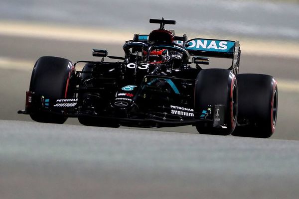 Russell vuela en los ensayos del GP de Sakhir - Automovilismo - ABC Color