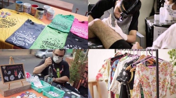 HOY / Arte, gastronomía y más en la segunda feria de la casona Indieteka, en el microcentro asunceno