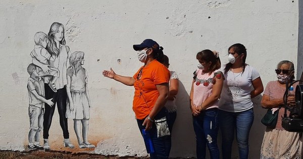 La Nación / Víctimas de feminicidios son recordadas con murales