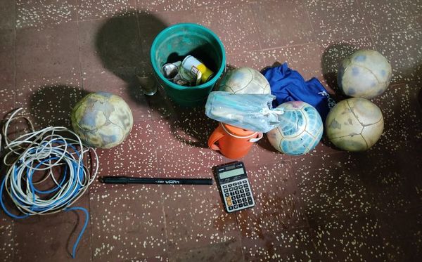 Vecinos capturan a un hombre que entró a robar en complejo deportivo - Nacionales - ABC Color