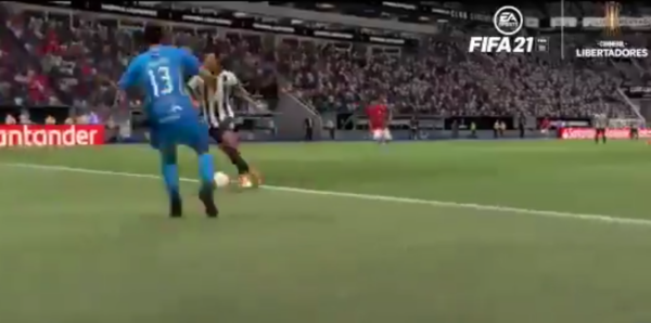 El gol copero de 'Tacuara' recreado en el FIFA 21
