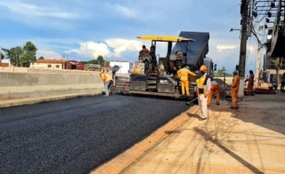 Multiviaducto: Pavimentan colectoras para descongestionar tránsito