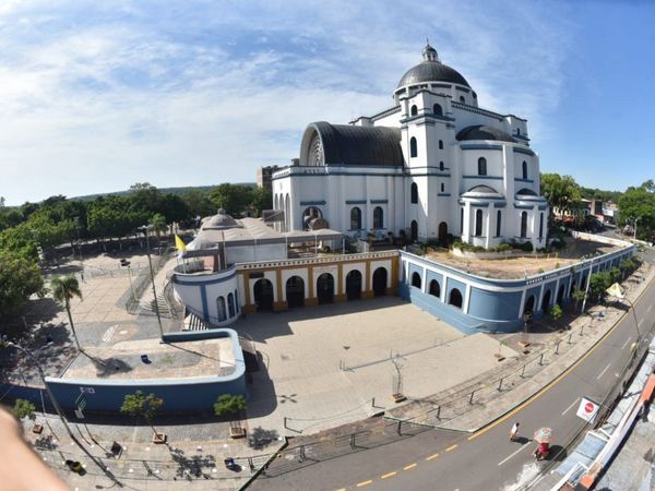 Establecen Fase 0 en Caacupé a 300 metros a la redonda de la Basílica