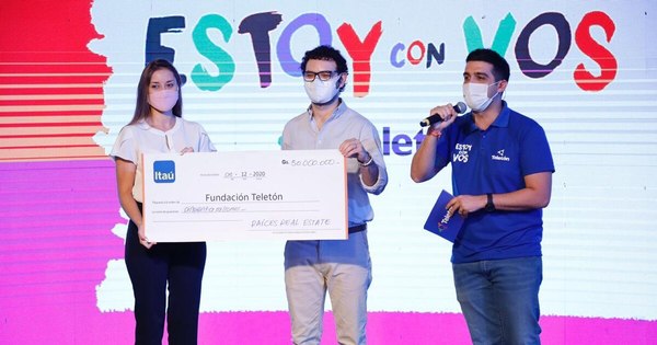 La Nación / Teletón suma donaciones con esperanza en la solidaridad para llegar alcanzar meta