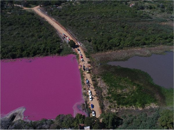 Tomarán muestras de la Laguna Cerro tras desmoronamiento